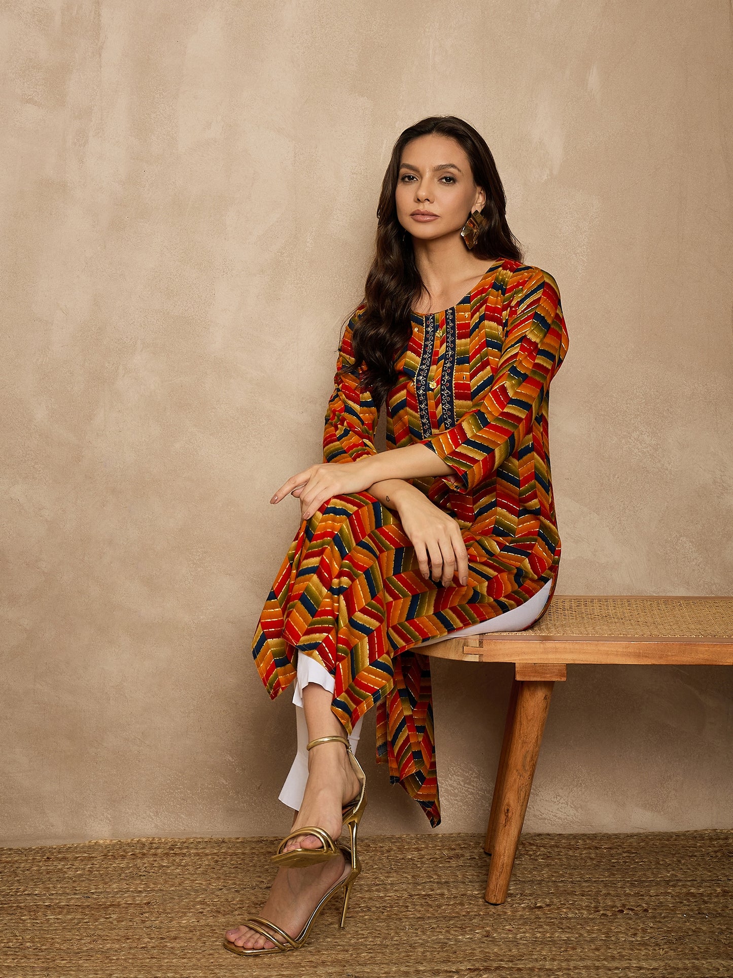 Printed Straight Kurta