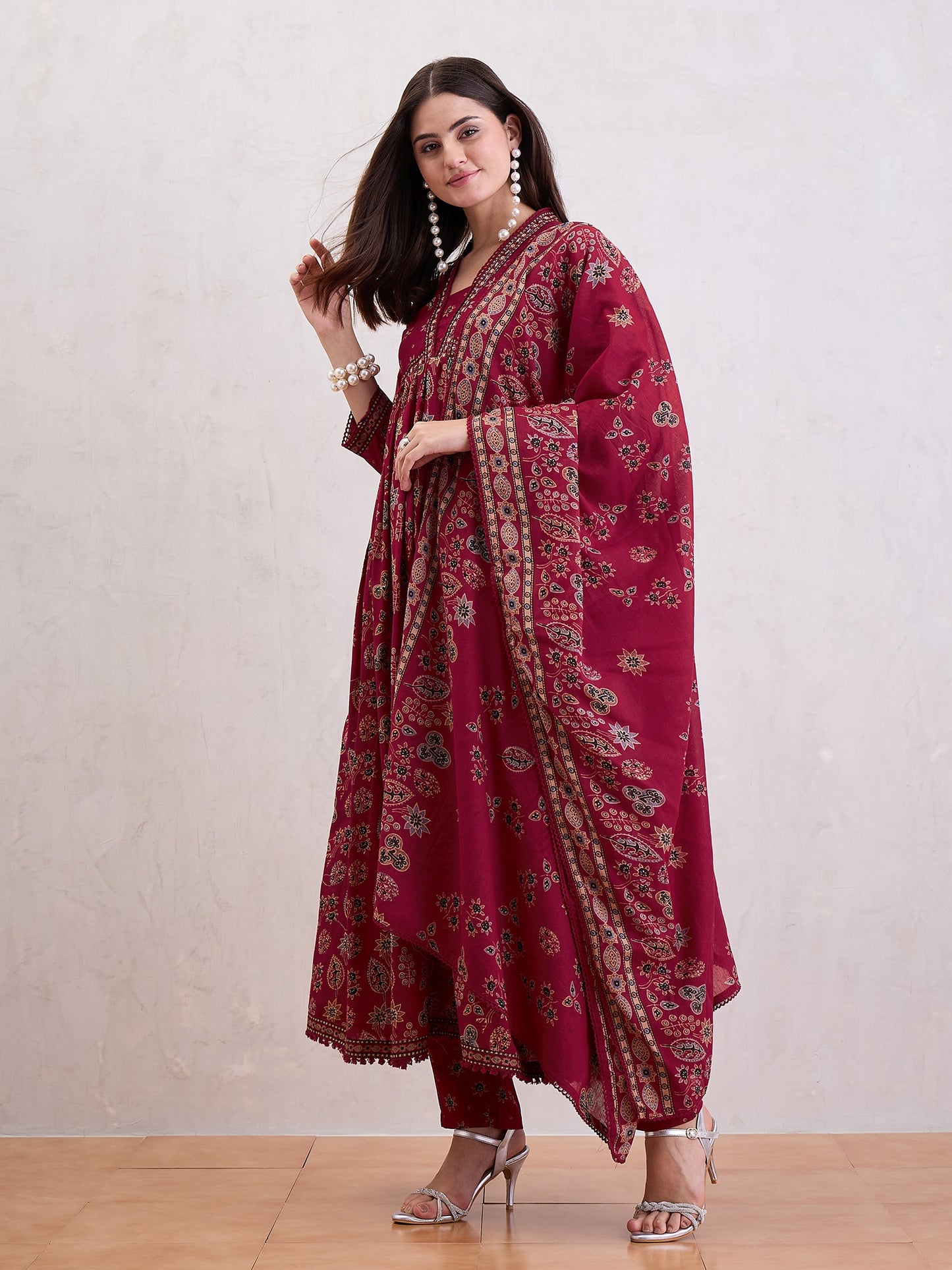 Women Anarkali Kurta Set