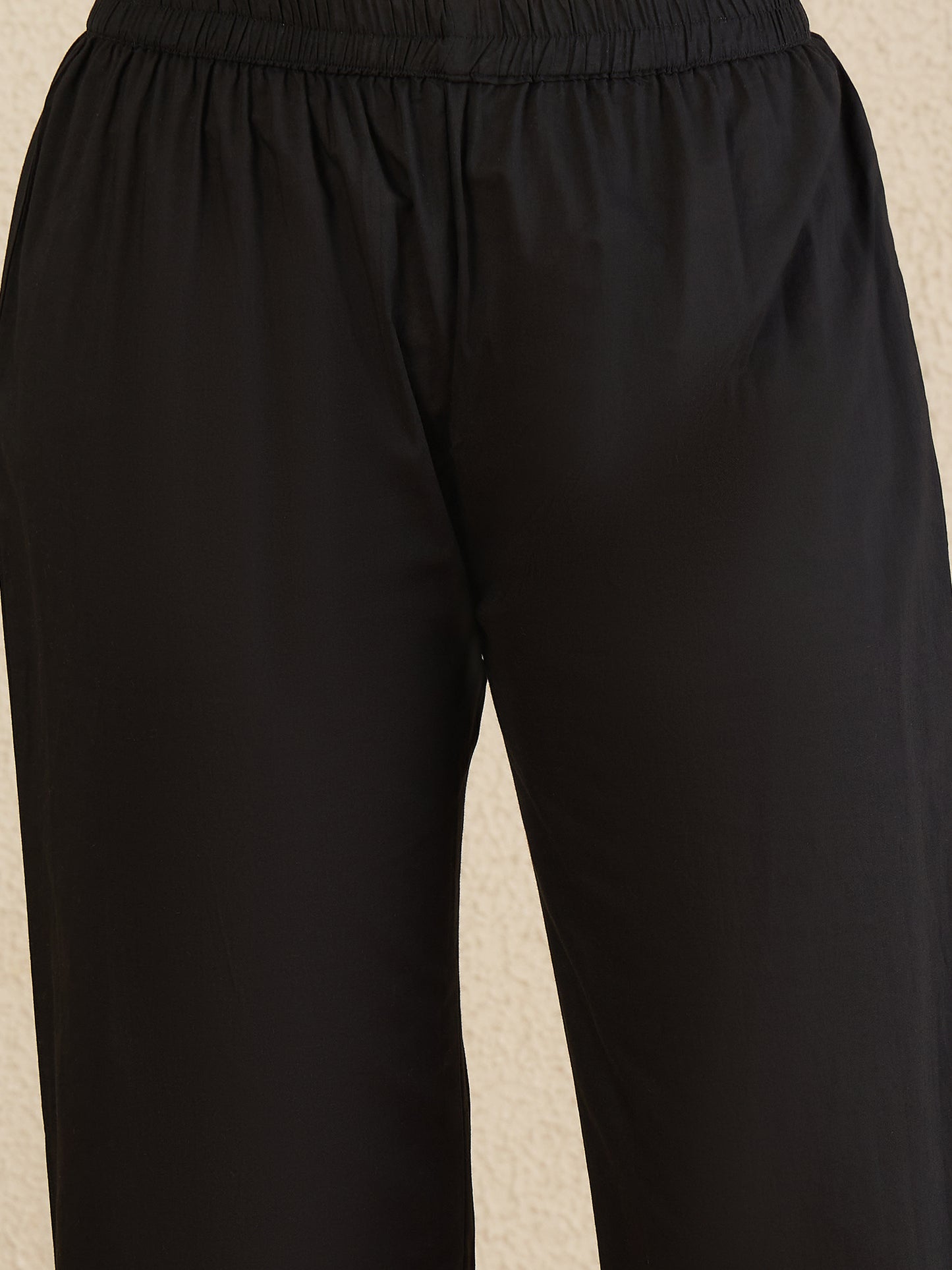 Women Floral Embroidered Pleated Thread Work Kurta with Trousers & With Dupatta