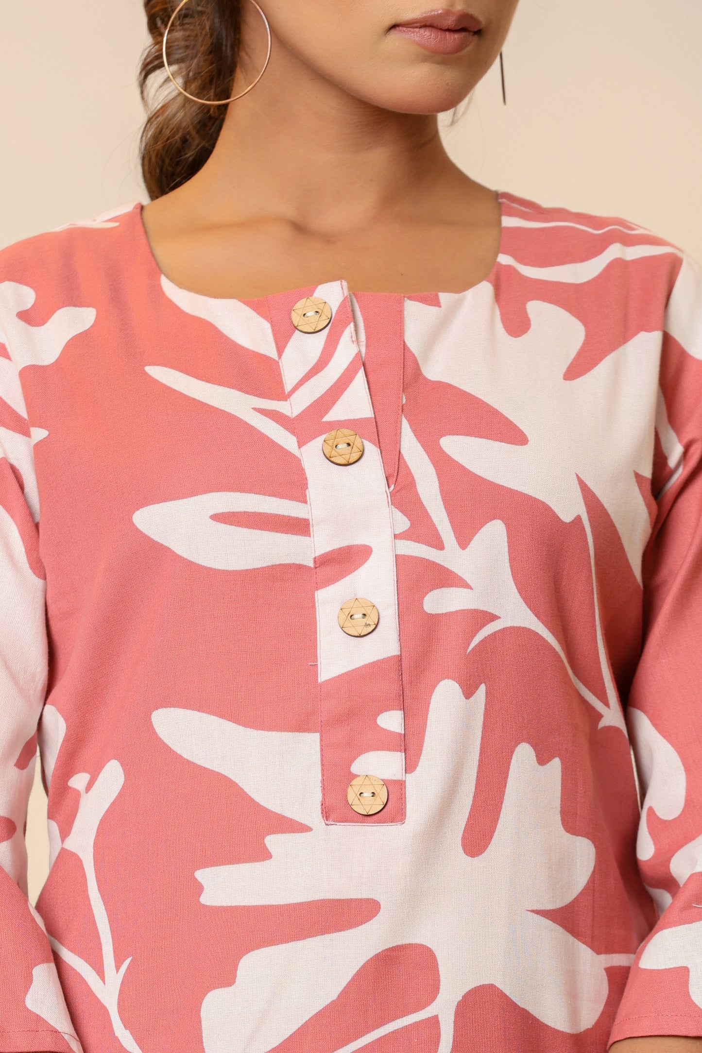 Printed Tunic With Trousers Co-Ords