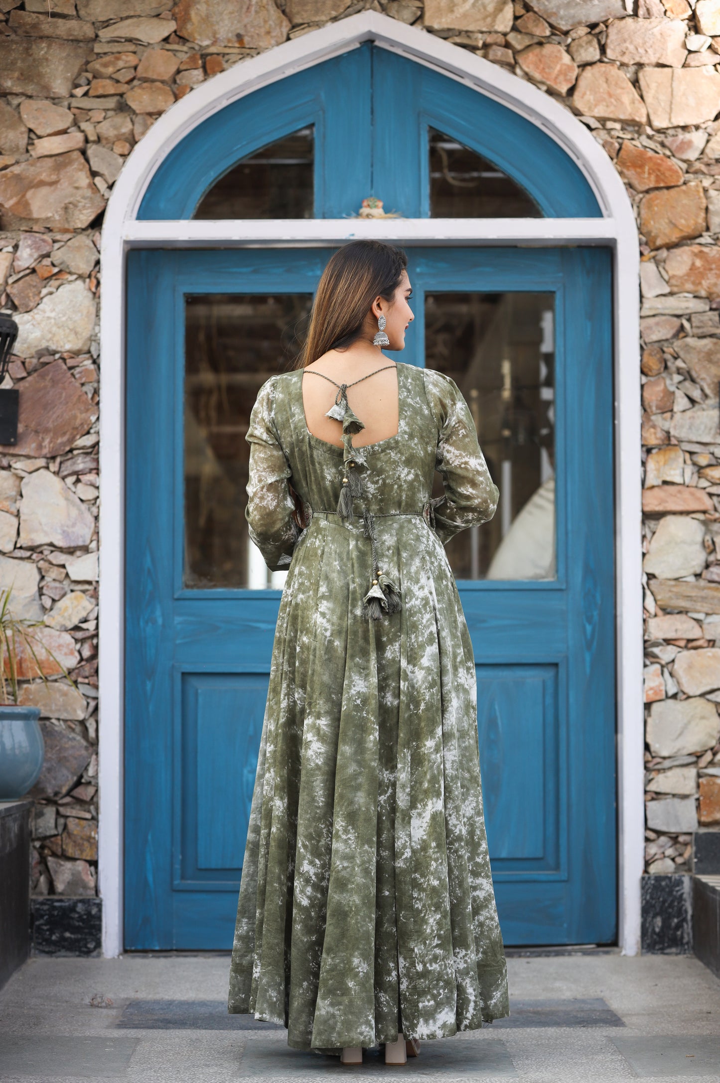 Juinper Green Gown