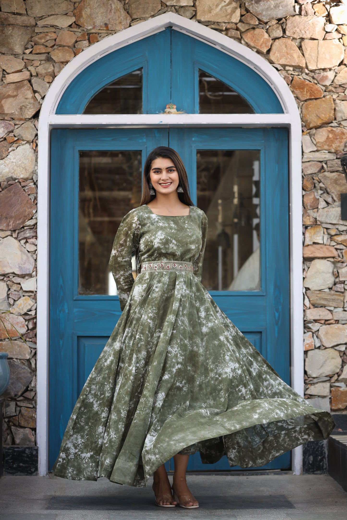 Juinper Green Gown