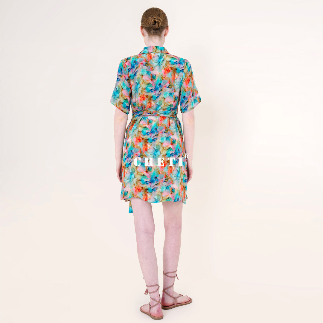 Digital Shirt Dress