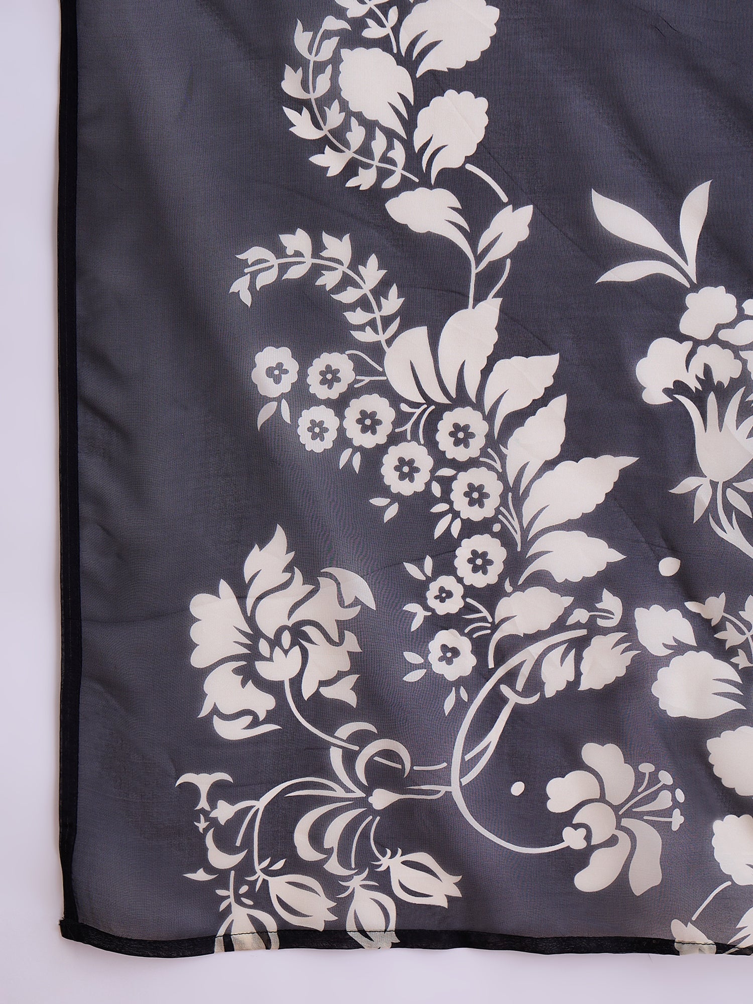 Women Floral Printed Kurta with Trouser & Dupatta