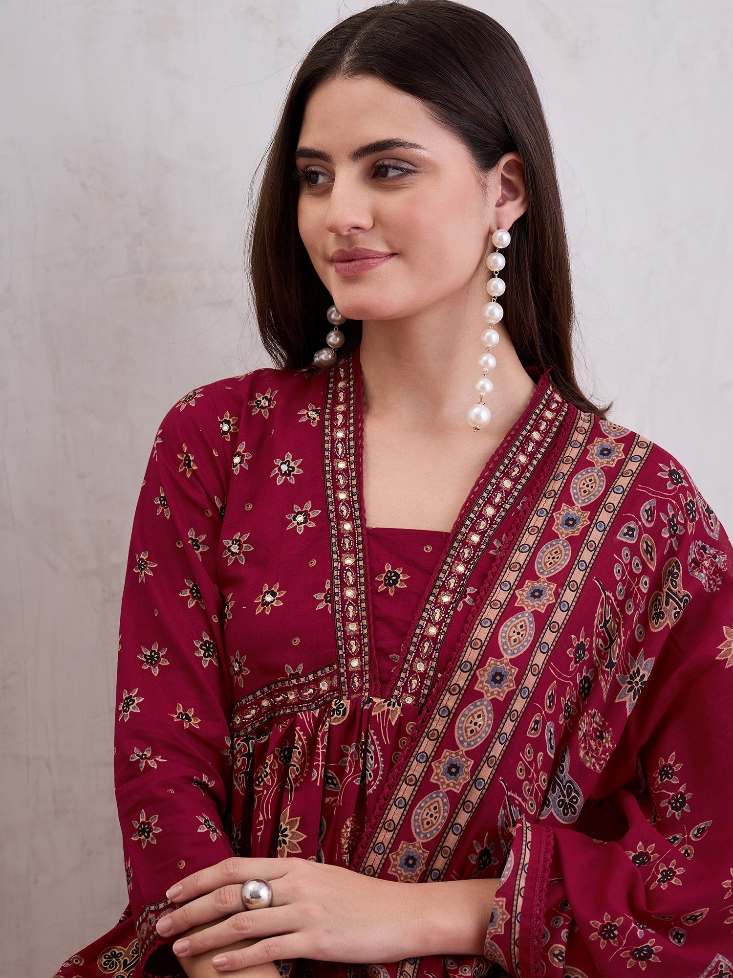 Women Anarkali Kurta Set