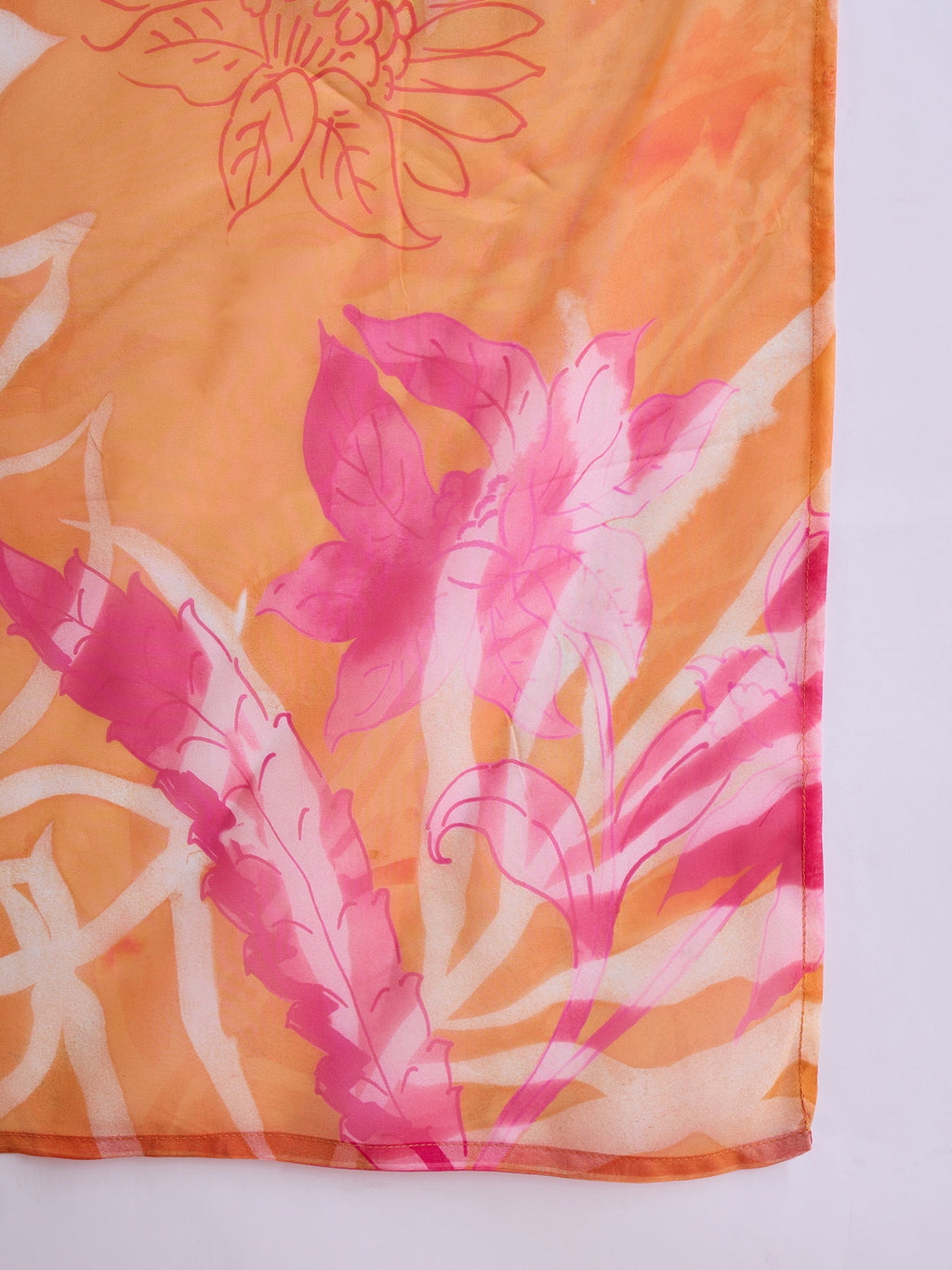 Women Pure Organza Stright Kurta Set