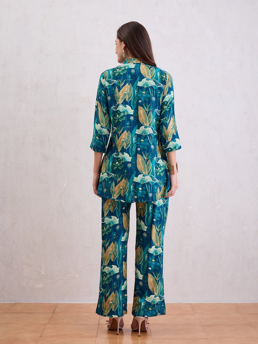 Printed Top & Trousers Co-Ords Set
