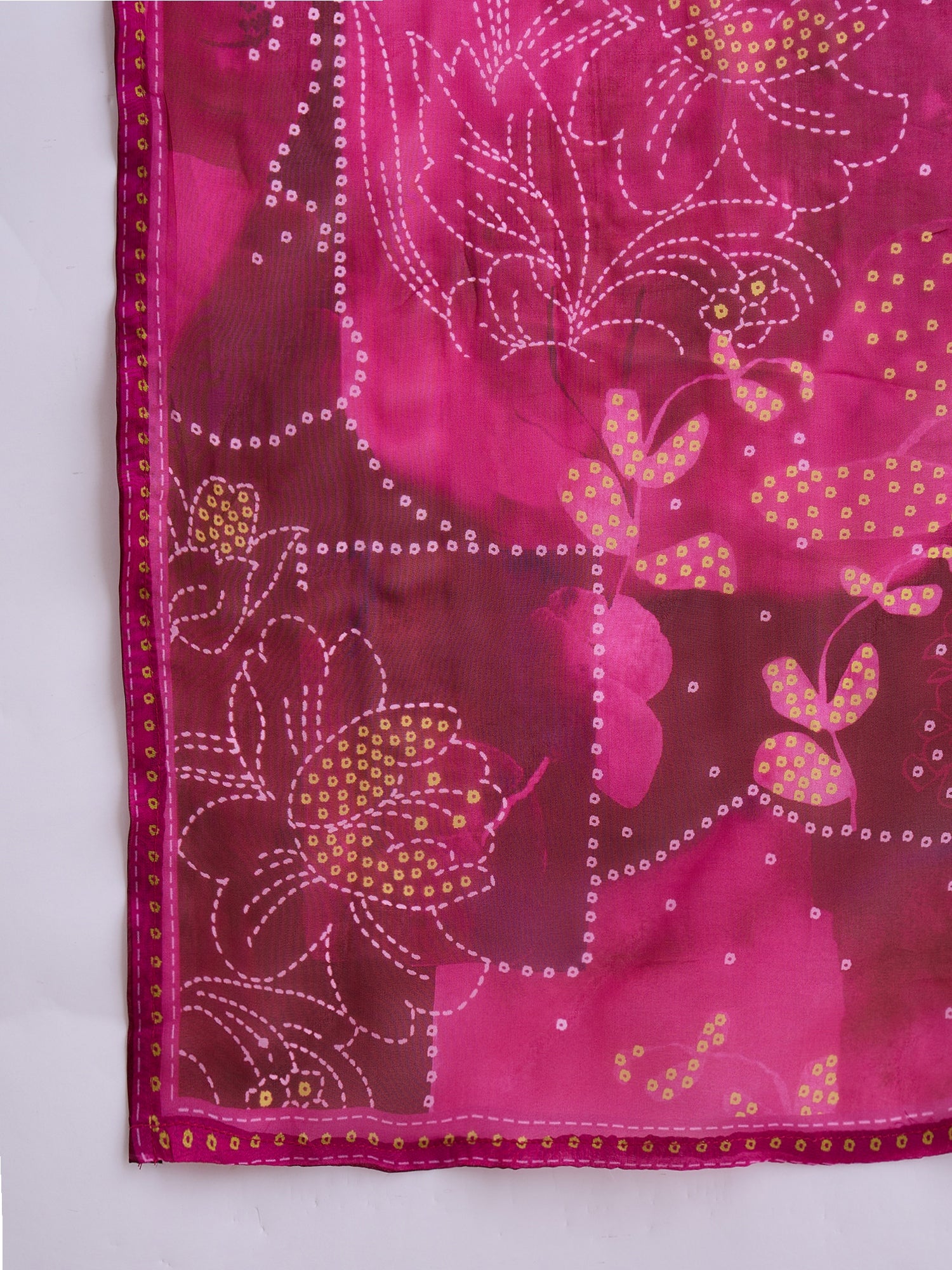 Women Pure Organza Straight Kurta Set