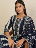 Women Printed Regular Pure Cotton Kurta with Trousers & With Dupatta