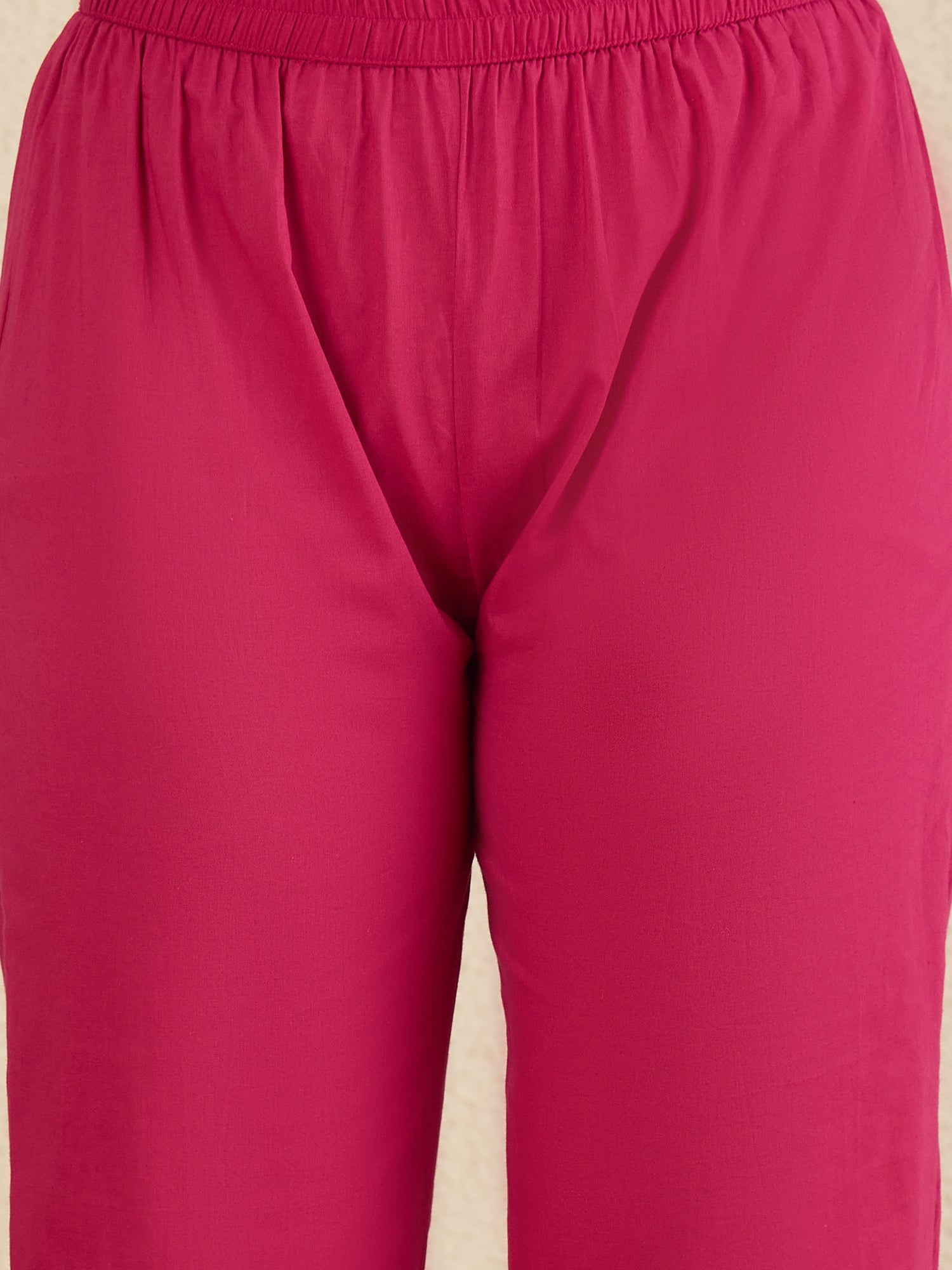 Women Ethnic Motifs Embroidered Angrakha Thread Work Kurta with Trousers & With Dupatta