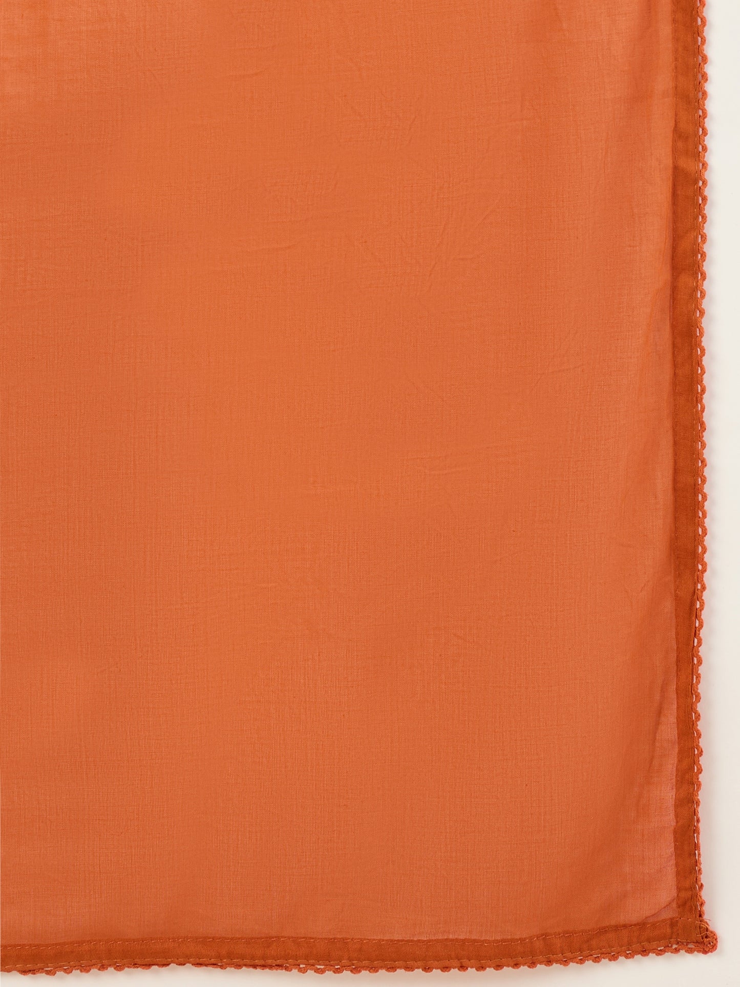 Women Floral Embroidered Regular Thread Work Kurta with Trousers & With Dupatta