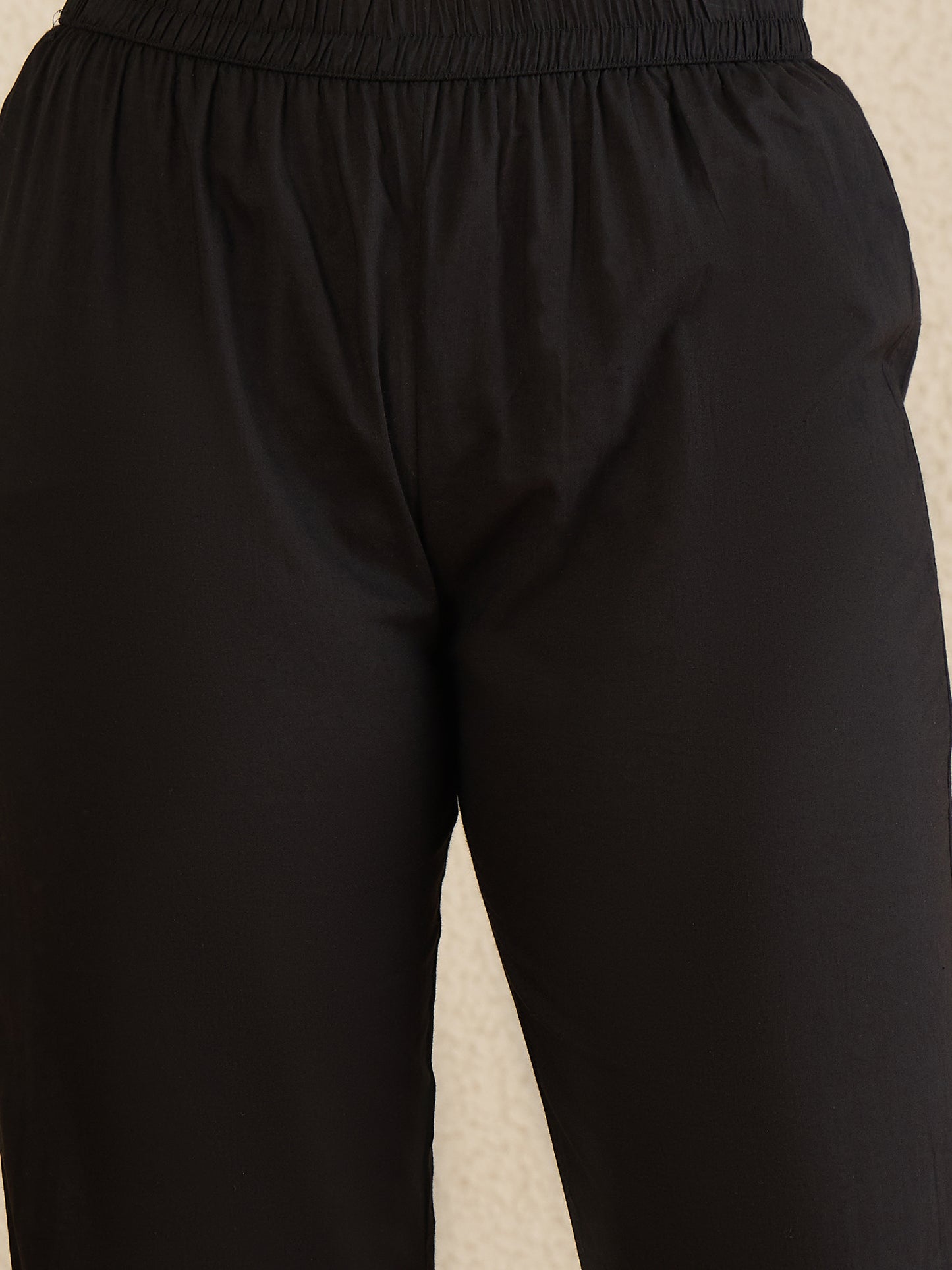 Women Floral Embroidered Panelled Mirror Work Kurta with Trousers & With Dupatta