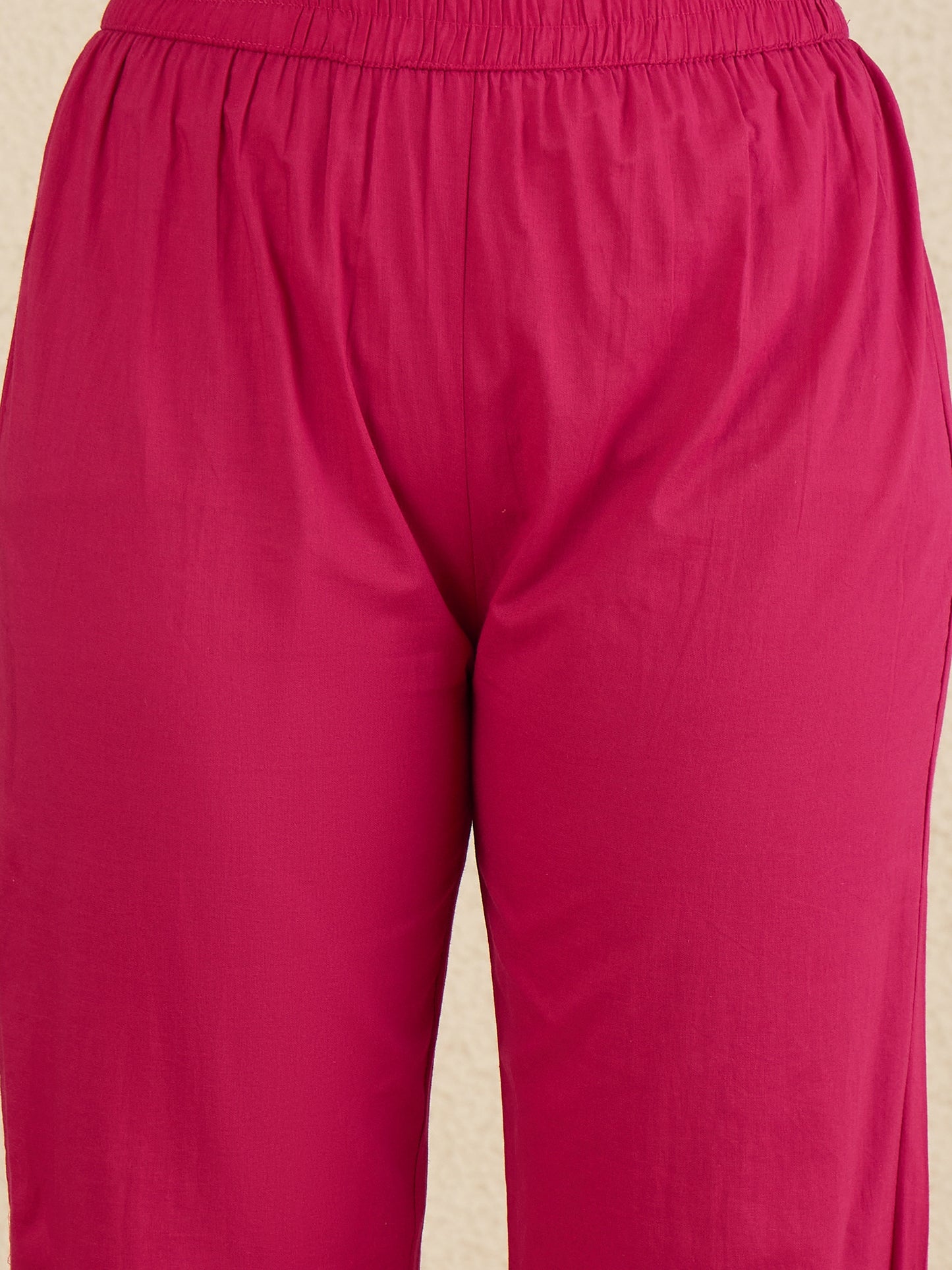 Women Ethnic Motifs Embroidered Empire Thread Work Kurta with Trousers & With Dupatta