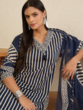 Women Printed Regular Pure Cotton Kurta with Trousers & With Dupatta