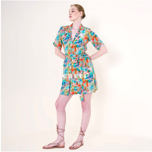 Digital Shirt Dress