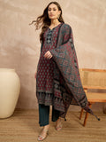 Ethnic Motifs Printed Gotta Patti Pure Cotton Kurta with Trousers & With Dupatta