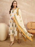 Women Floral Printed Regular Pure Cotton Kurta with Trousers & With Dupatta