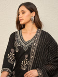 Women Ethnic Motifs Printed Regular Thread Work Pure Cotton Kurta with Patiala & With Dupatta