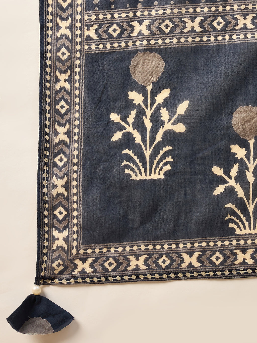 Women Ethnic Motifs Printed Regular Pure Cotton Kurta with Patiala & With Dupatta