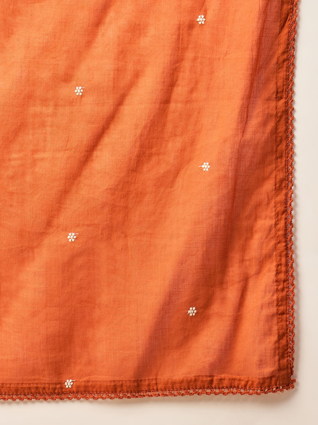 Women Ethnic Motifs Embroidered Panelled Thread Work Kurta with Trousers & With Dupatta