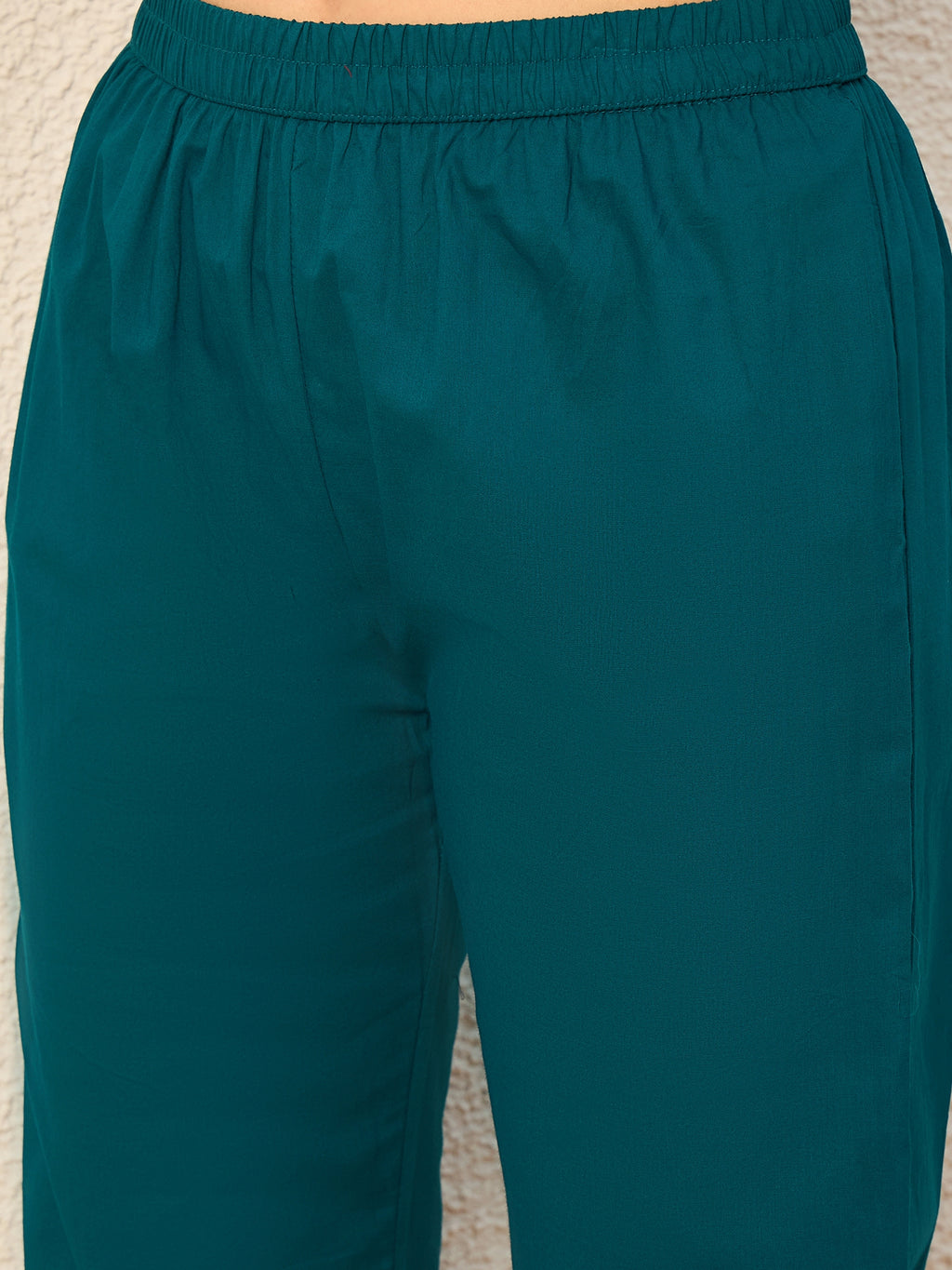 Women Ethnic Motifs Embroidered Regular Mirror Work Kurta with Trousers & With Dupatta