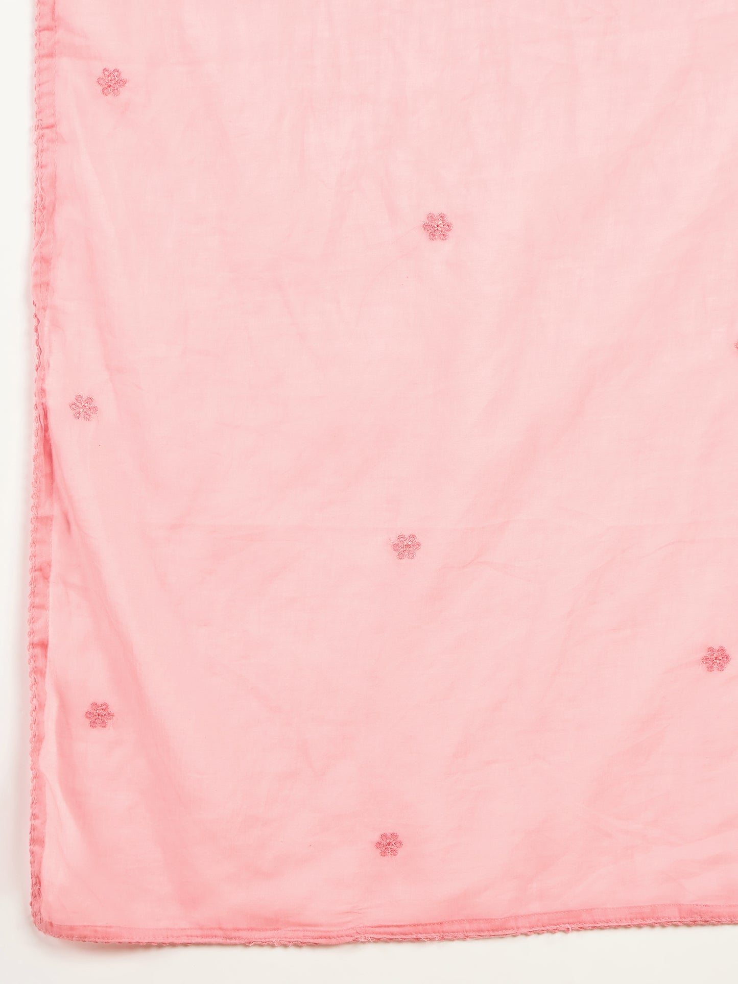 Women Floral Embroidered Regular Thread Work Kurta with Trousers & With Dupatta