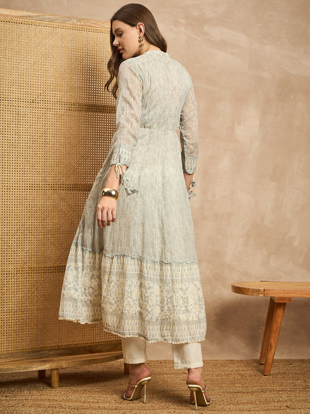 Print Organic Cotton Maxi Dress