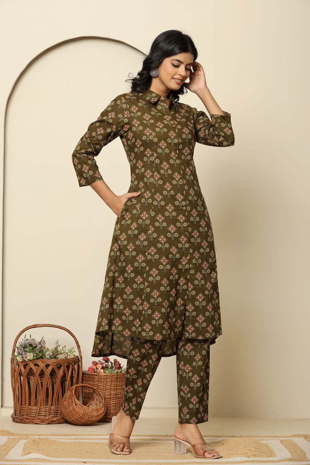 Women Pure Cotton Co-ord Set