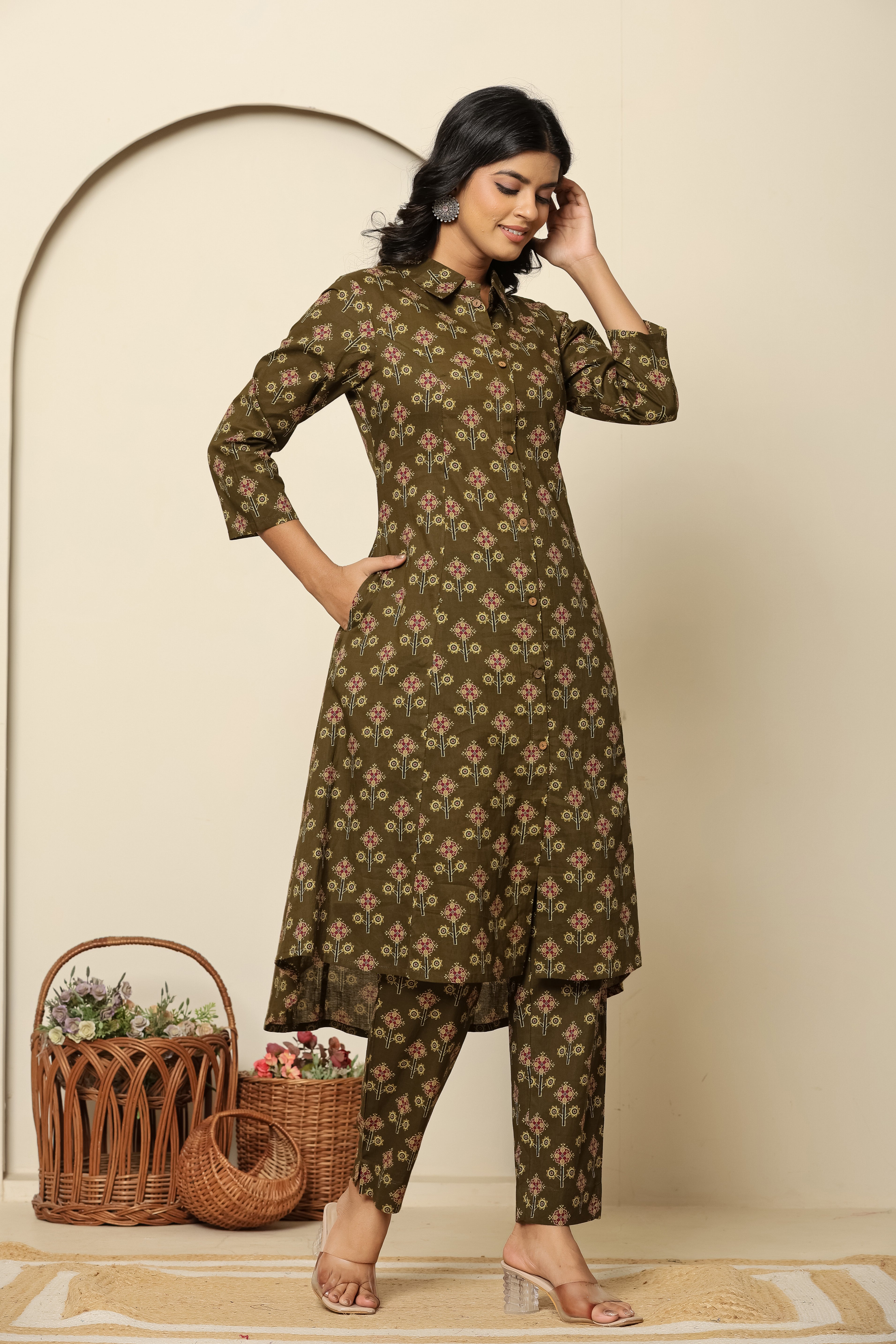 Women Pure Cotton Co-ord Set