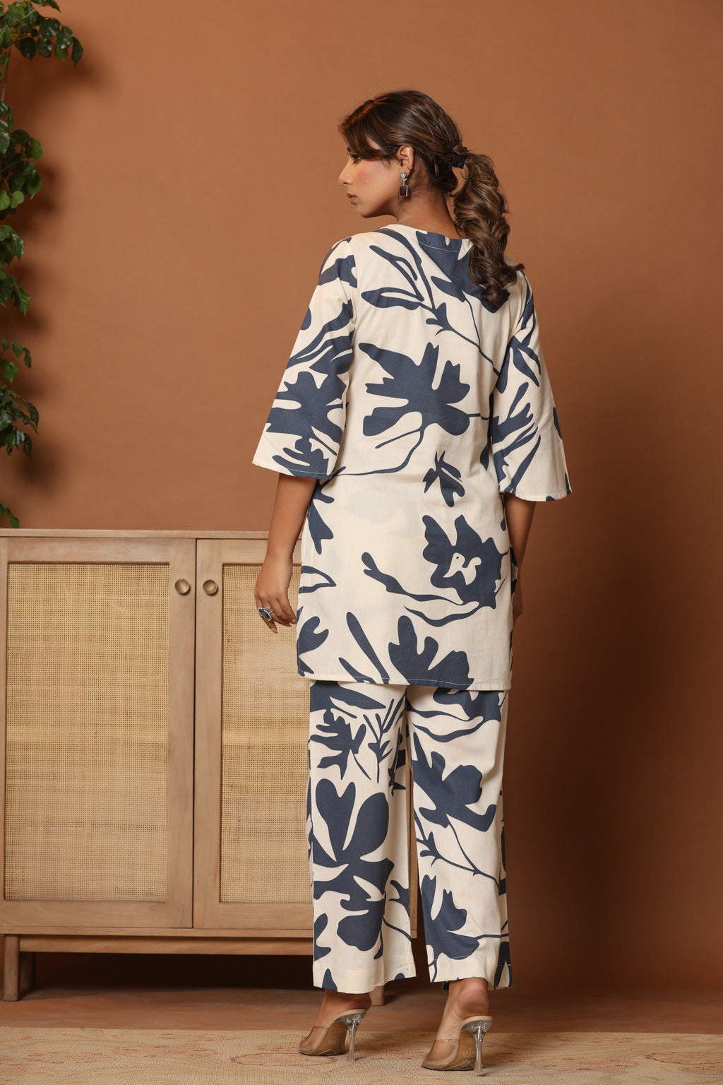 Printed Top & Trousers Co-Ords Set