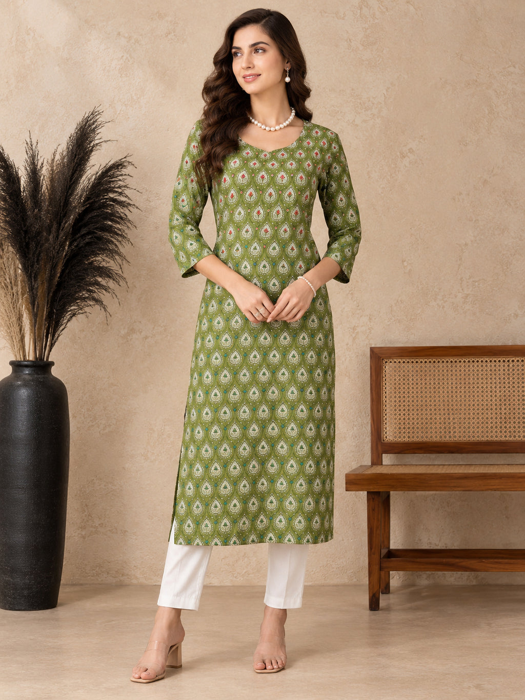 Ethnic Motifs Printed Kurti