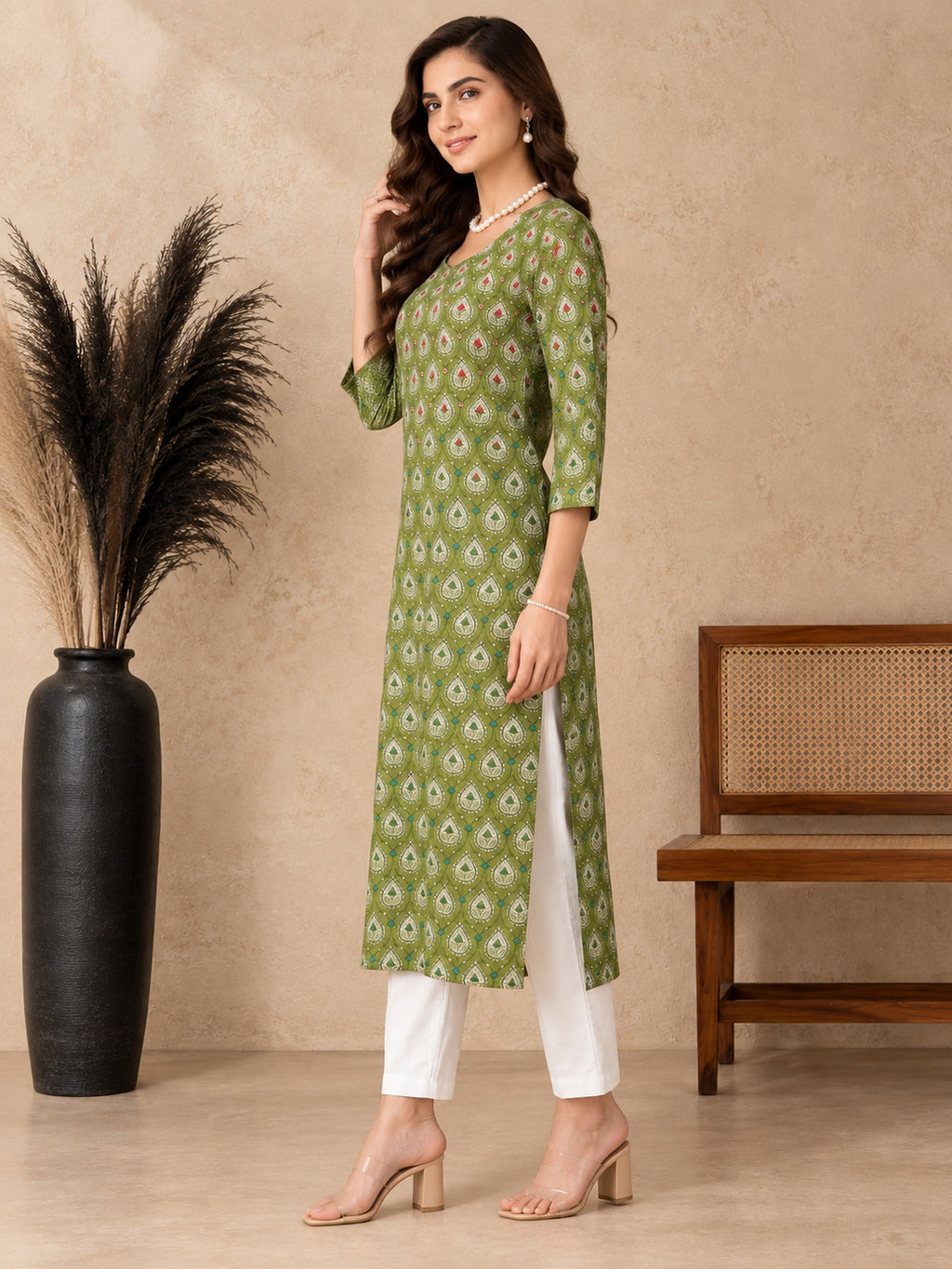 Ethnic Motifs Printed Kurti