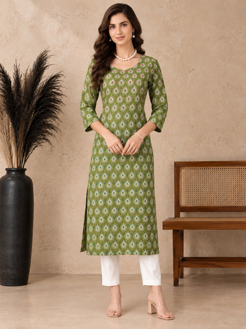 Ethnic Motifs Printed Kurti