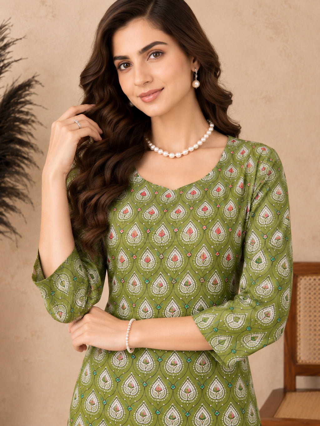 Ethnic Motifs Printed Kurti