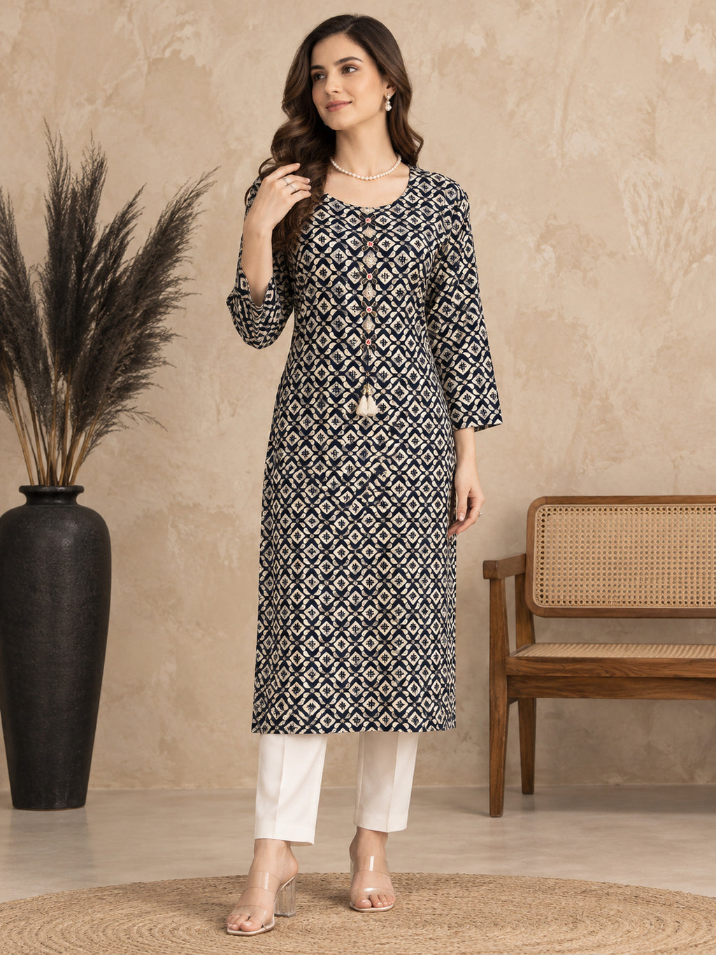 Geometric Printed Kurti