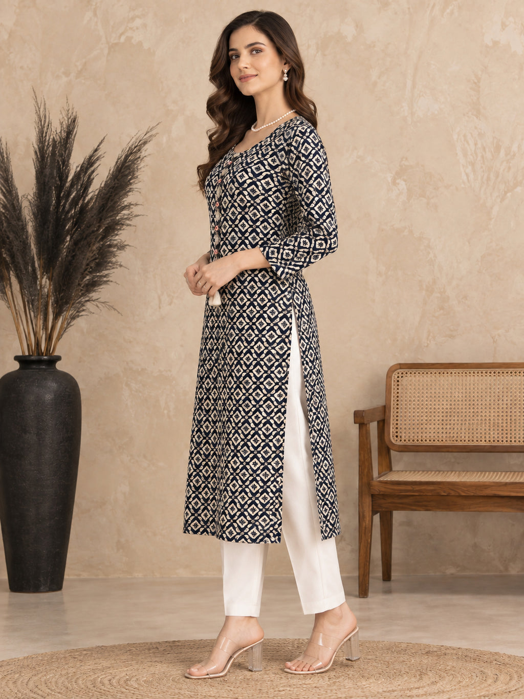 Geometric Printed Kurti