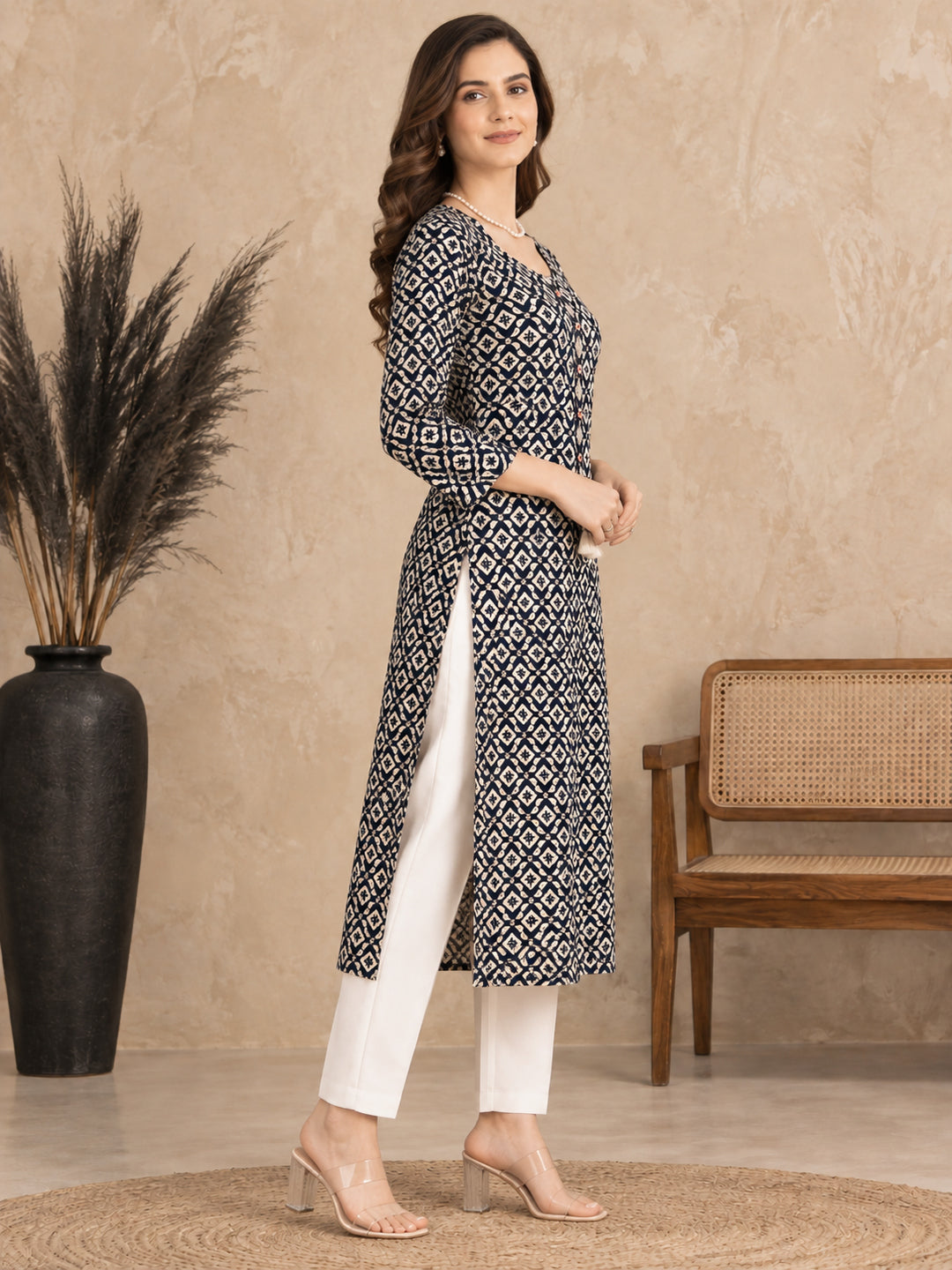 Geometric Printed Kurti