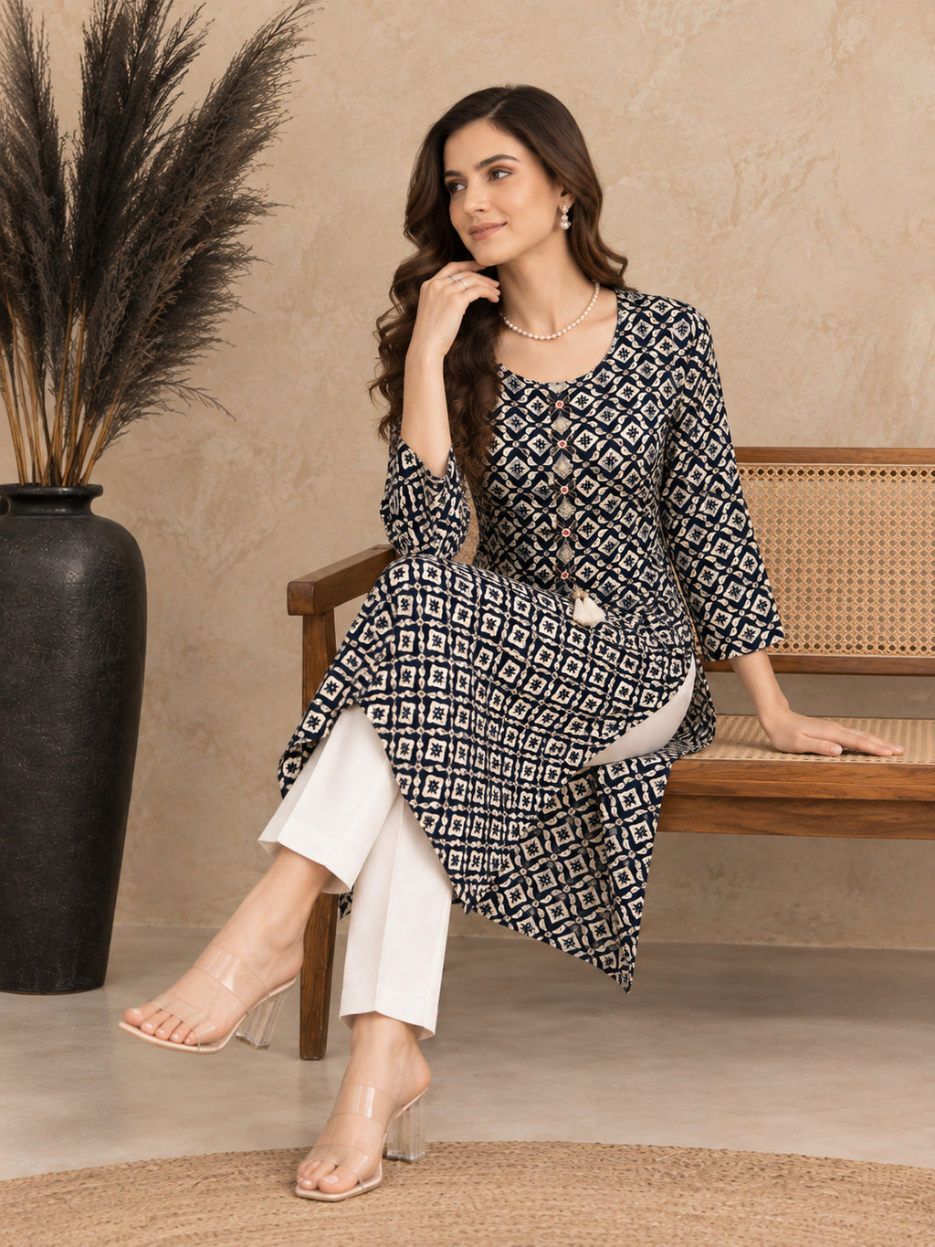 Geometric Printed Kurti