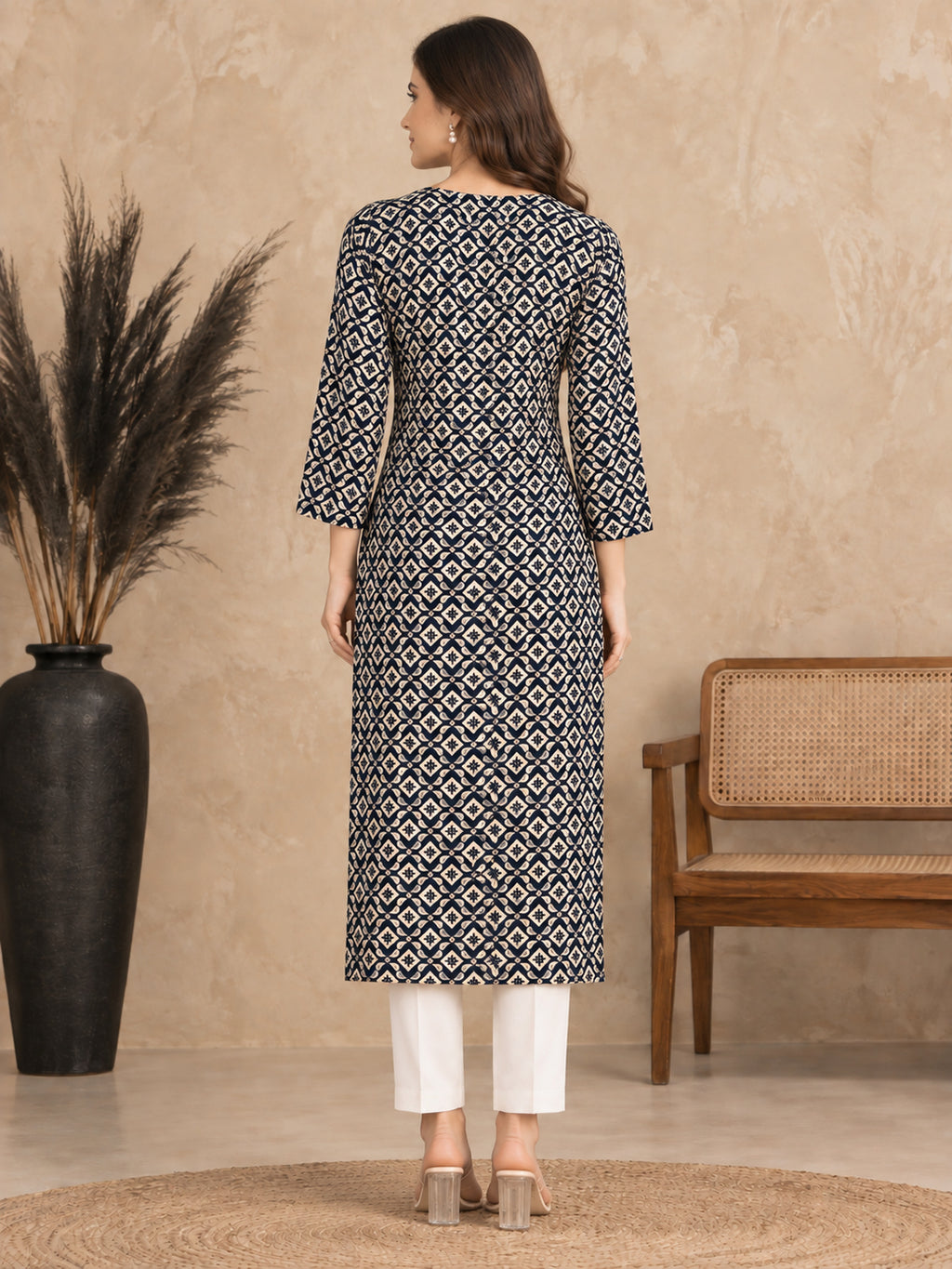 Geometric Printed Kurti