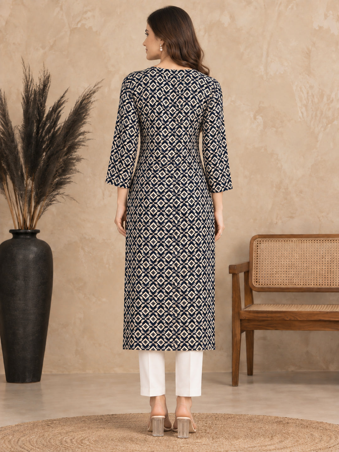 Geometric Printed Kurti