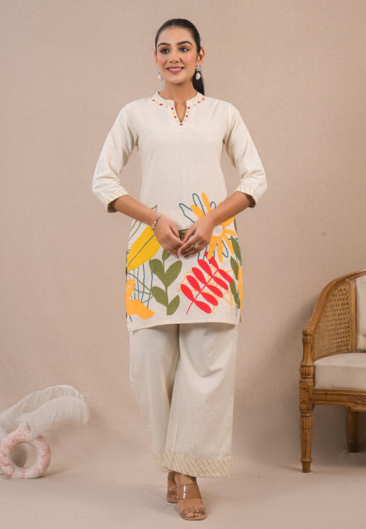Printed Top & Trousers Co-Ords