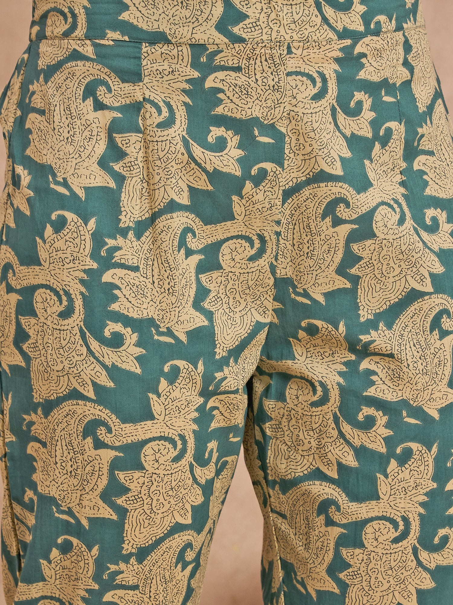 Women Pure Cotton Shirt Collar Co-Ord Set