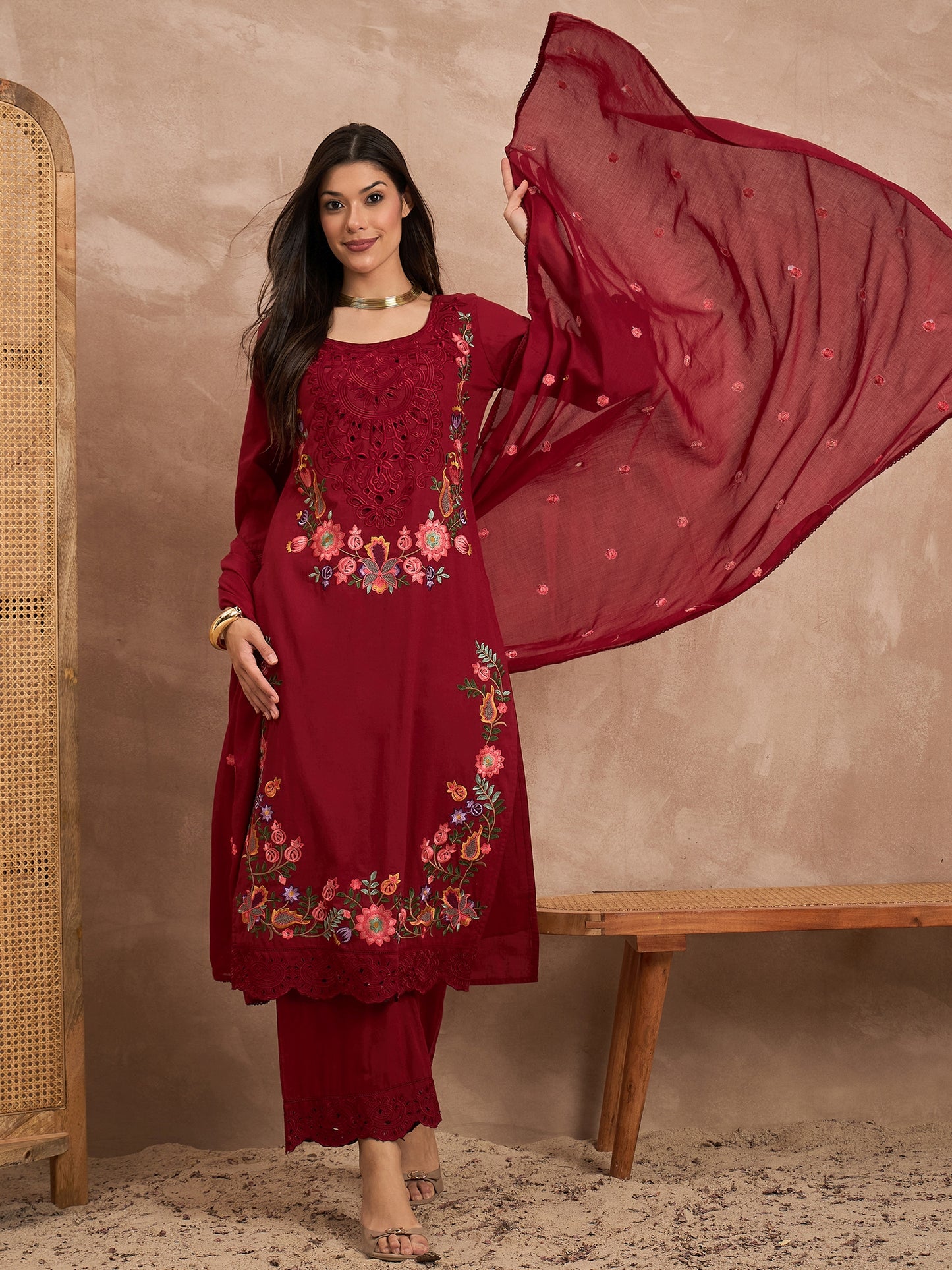 Women Cotton Kurta Sets